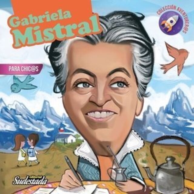 Imagen de Gabriela Mistral para chic@s