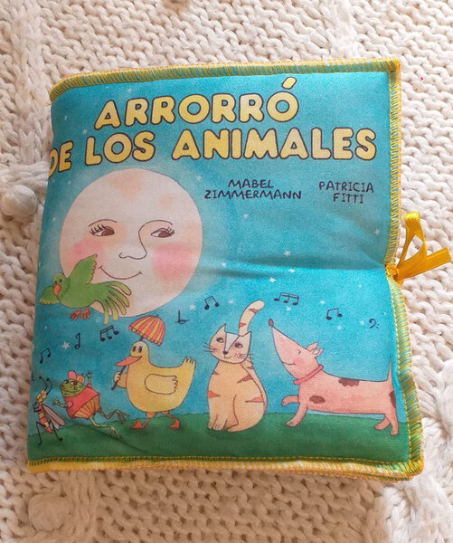 Arrorró de los animales  - Libro almohadón