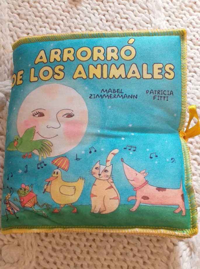 Arrorró de los animales  - Libro almohadón