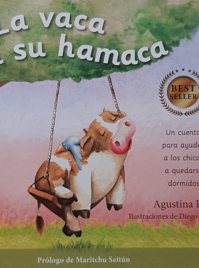 La vaca en su hamaca