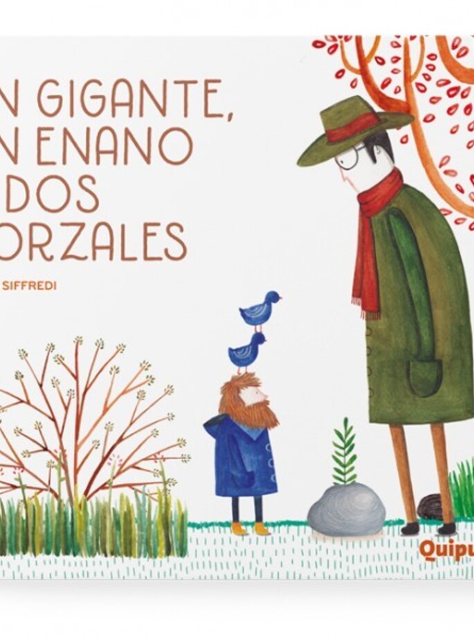 Un gigante, un enano y dos zorzales