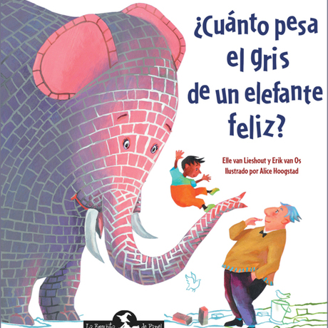¿Cuánto pesa el gris de un elefante feliz?