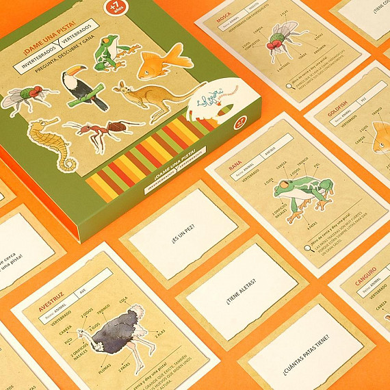 ¡Dame una Pista! Vertebrados e Invertebrados - Mini Enciclopedia Visual