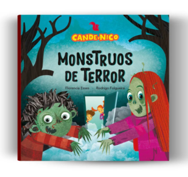 Imagen de Cande y Nico. Monstruos de terror