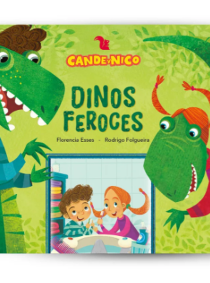 Cande y Nico. Dinos feroces