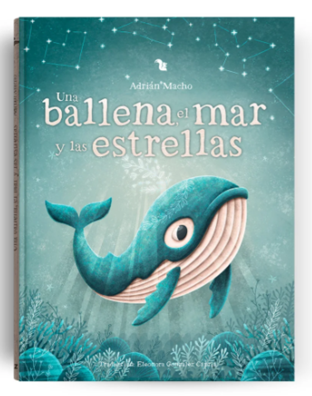 Imagen de Una ballena, el mar y las estrellas